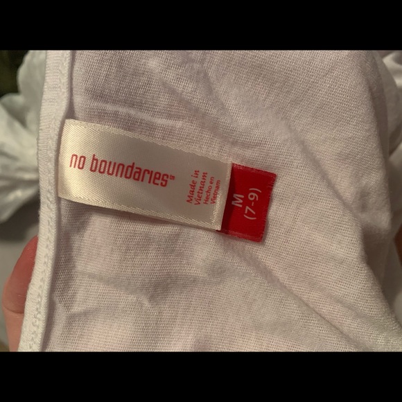 White Crop Top - Picture 3 of 3